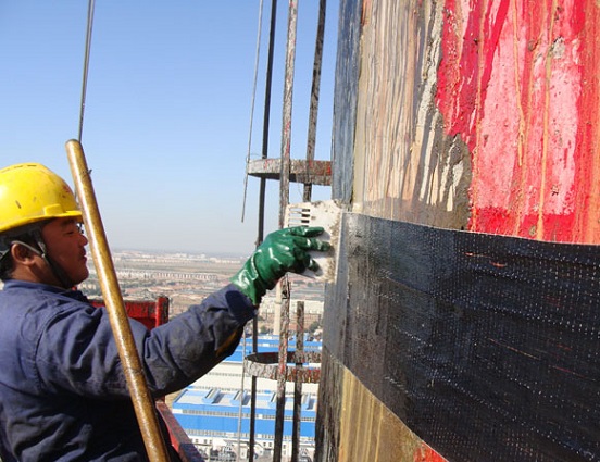 煙囪碳纖維加固的施工方法及措施