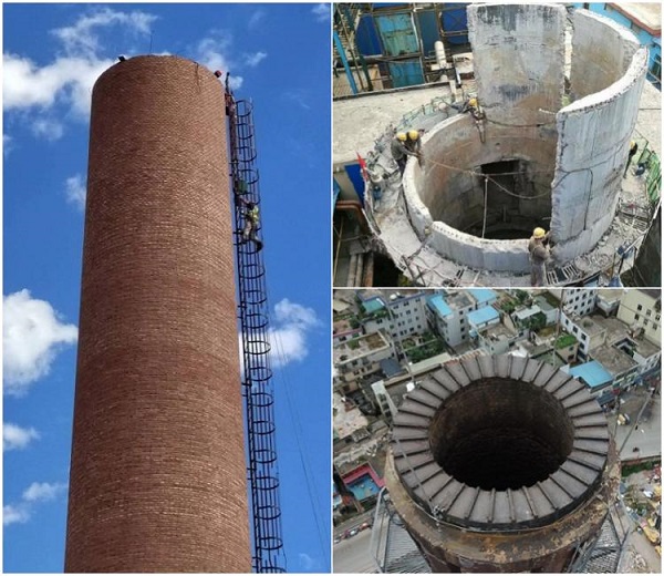 煙囪拆除公司:人工與機械拆除的安全環(huán)保完美結(jié)合